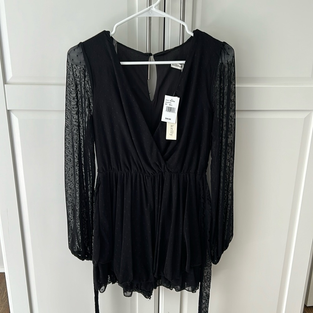 black dress